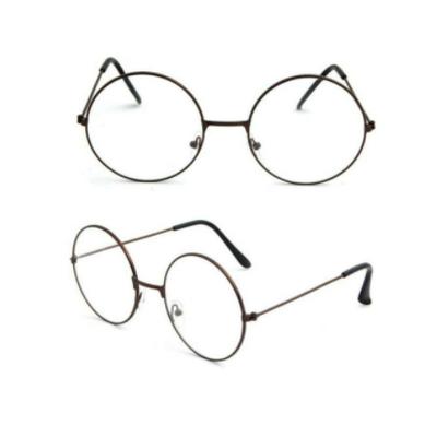  Yuvarlak Şeffaf Harry Potter Güneş Gözlüğü Siyah