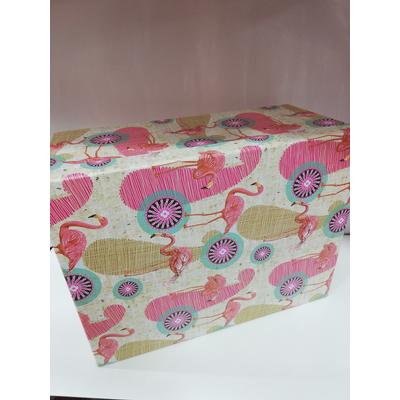 Toptan 10lu Kutu Flamingo Model Desen