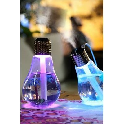Toptan Ampul Şeklinde Led Işıklı Hava Nemlendirici Buhar Makinesi