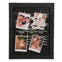 Toptan Klaket Tasarımlı İpli ve Mandallı Fotoğraf Çerçevesi Orta Boy