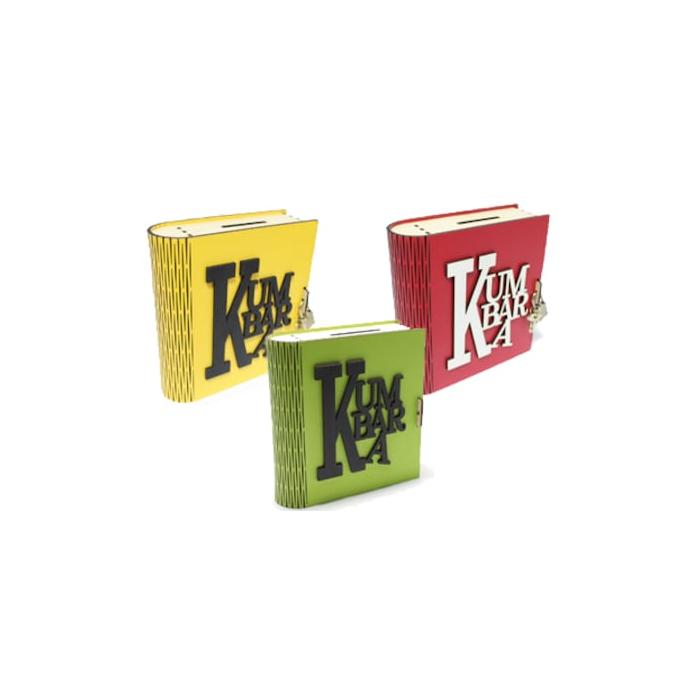 Toptan Tahta Oyuncak Ahşap Kitap Kumbara