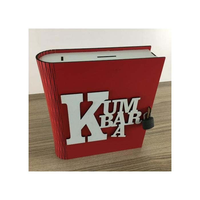 Toptan Tahta Oyuncak Ahşap Kitap Kumbara