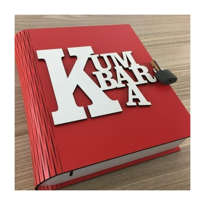 Toptan Tahta Oyuncak Ahşap Kitap Kumbara