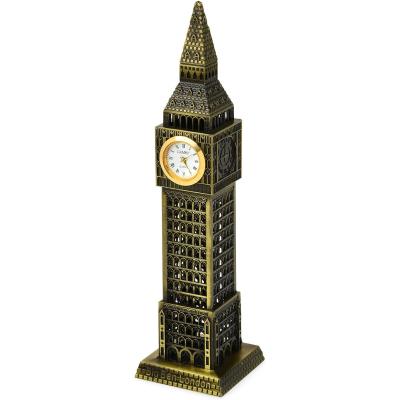 Bigben İngiltere Metal Saat kulesi 18 cm