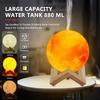 Ay Lambası Tasarımlı Hava Nemlendirici - 880 ml Su Tankı Kapasiteli
