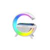 G şekli akıllı RGB lamba ve wirless şarj yeri gece lambası bluetooth hoparlör