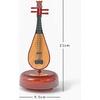 Özel Kurmalı Hareketli Saz Bağlama Müzik Kutusu