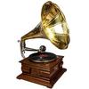 Vintage Gramofon Tasarımlı Müzik Kutusu 